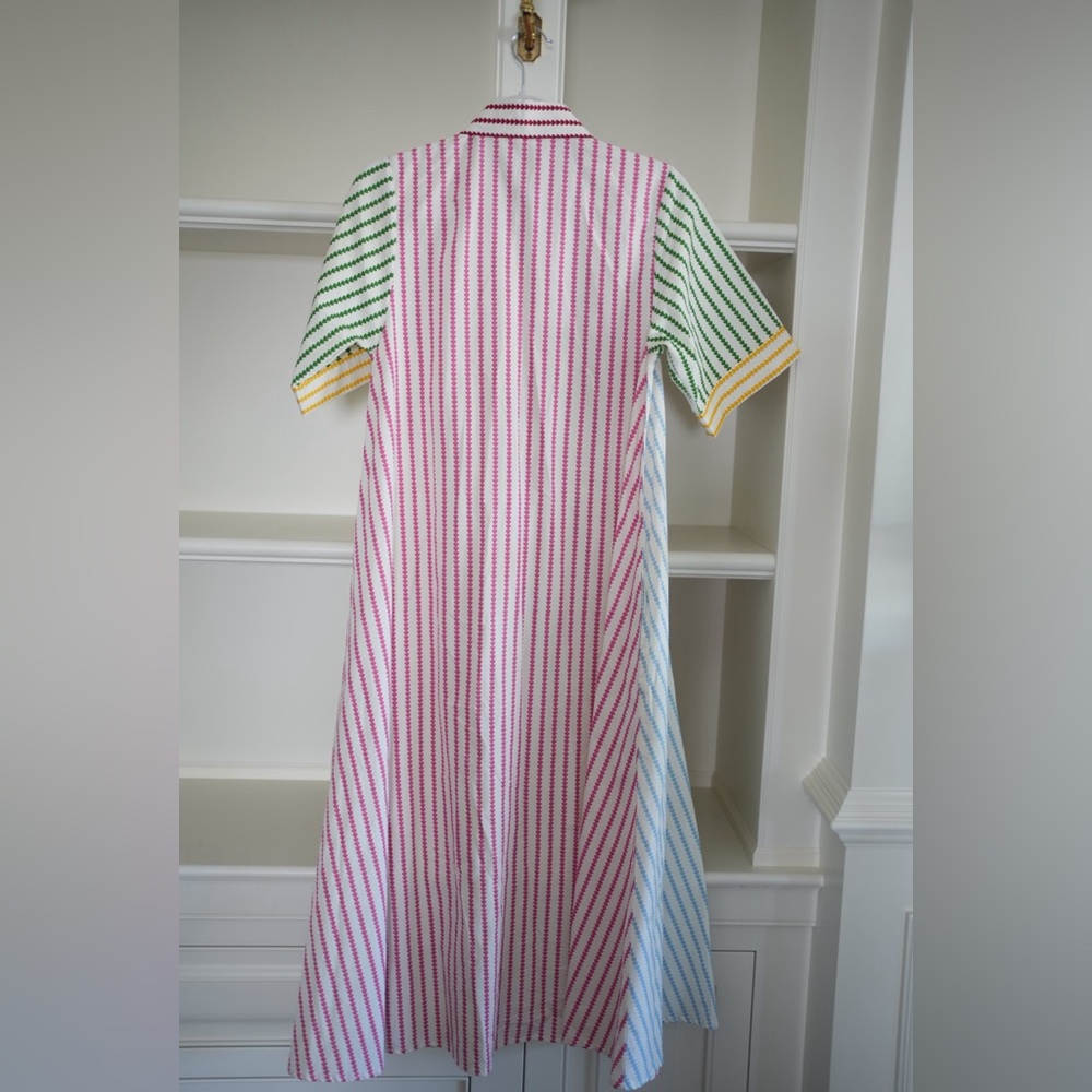 Heart Multicolor Button-Up Dress - Picture 3 of 4